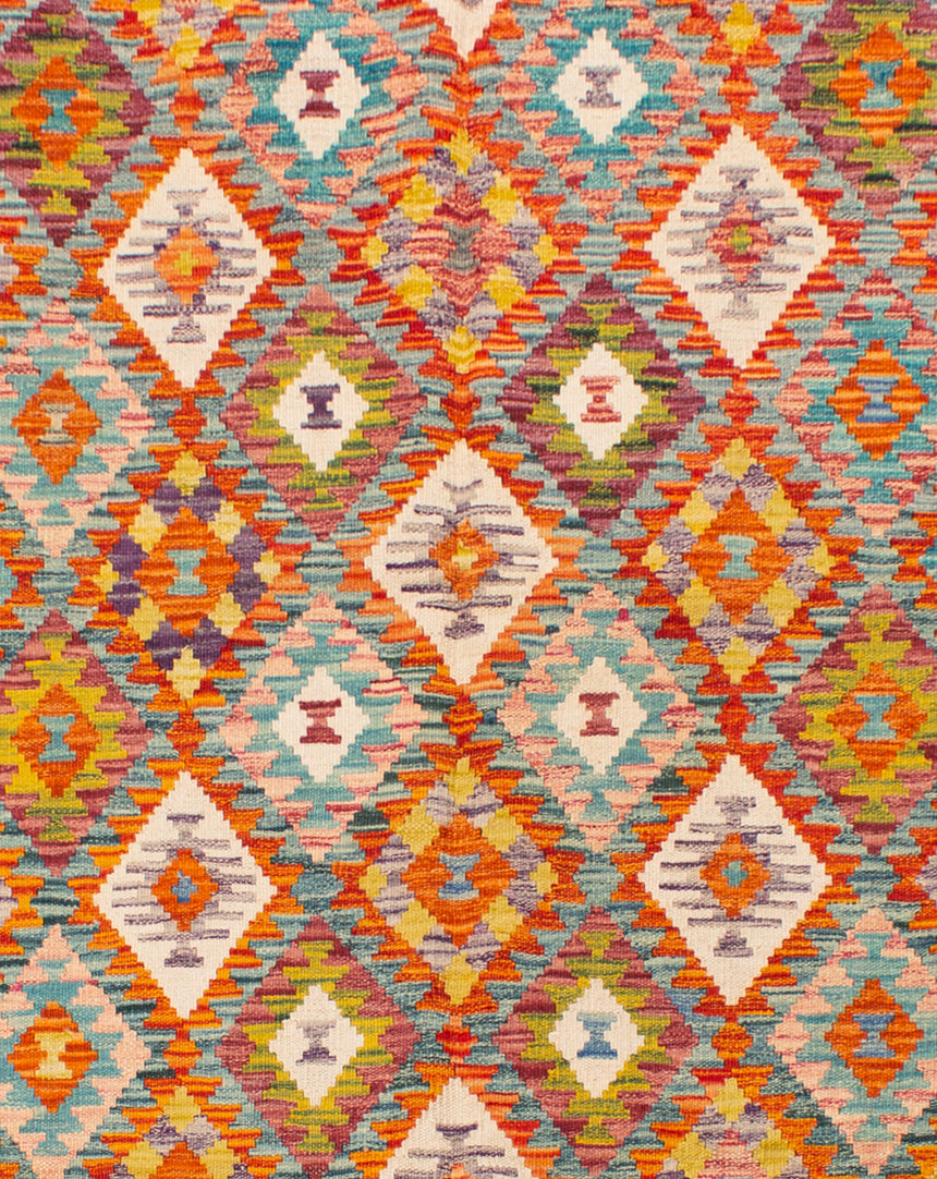 Afghan Kilim | 204 x 145 cm