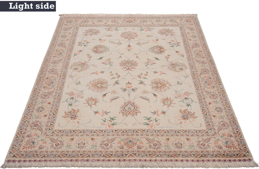 Alfombra persiana Tabriz 50Raj | 202 x 150 cm