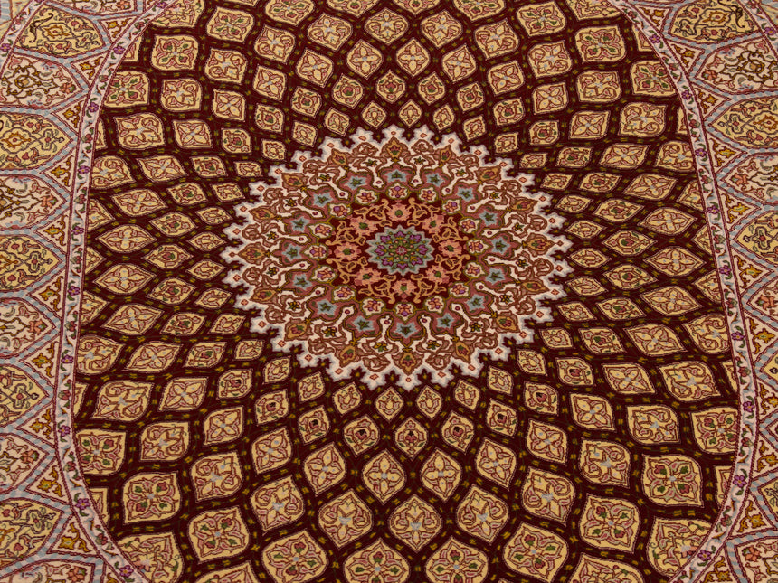 Alfombra Persa Tabriz 50Raj | 206 x 153 cm