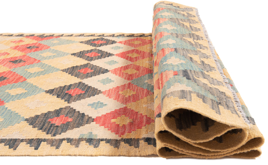 Kilim afgano | 300 x 78 cm