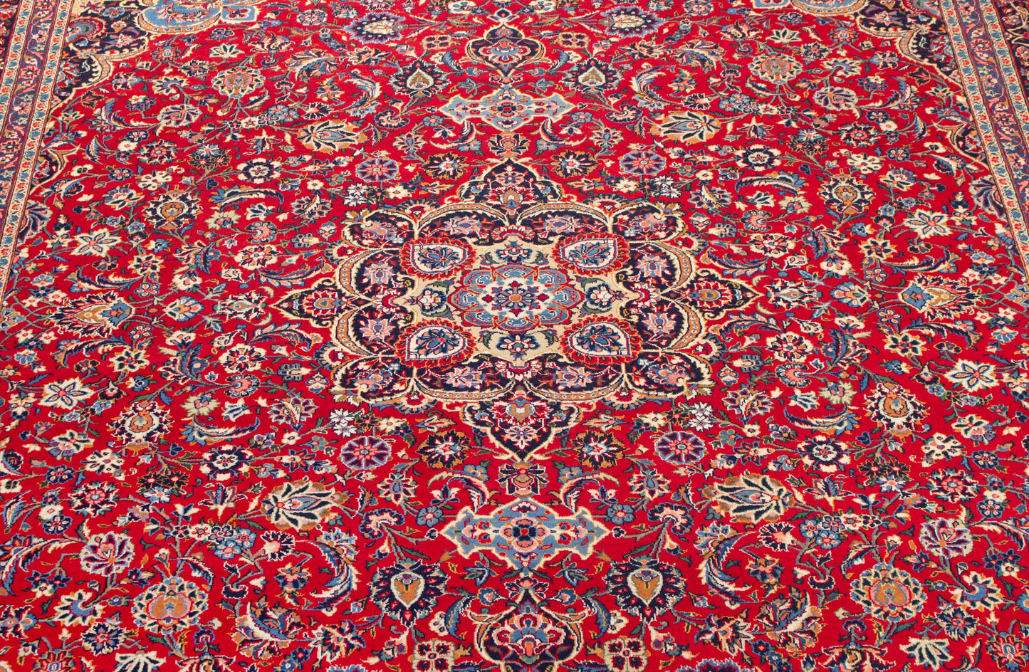 Alfombra Persa Mashhad | 382 x 305 cm