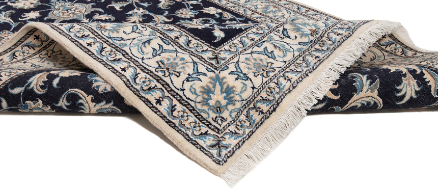 Alfombra persa Nain | 206 x 145 cm