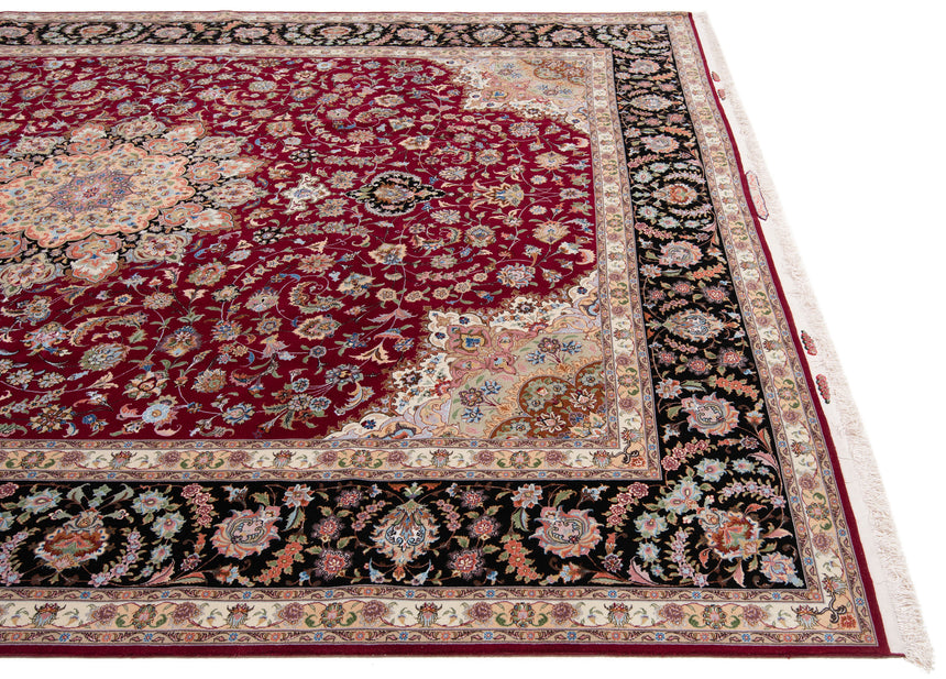 Alfombra persiana Tabriz 50Raj | 410 x 300 cm
