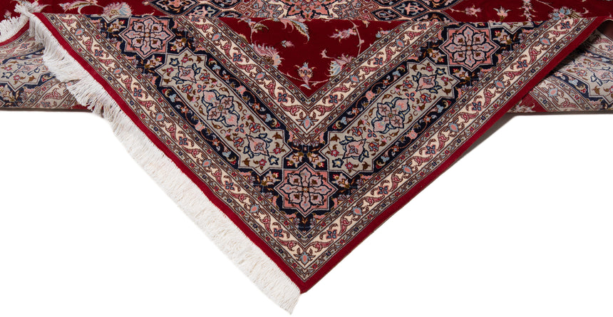 Alfombra persiana Tabriz 50Raj | 200 x 202 cm