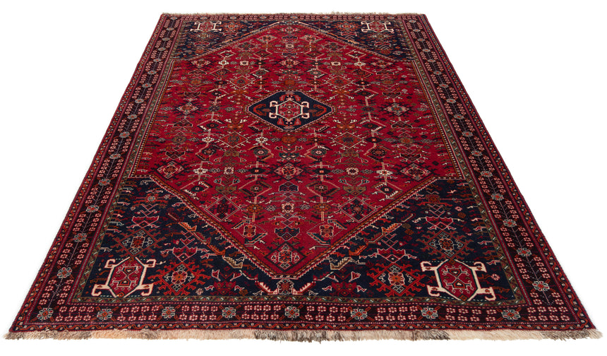 Alfombra persa Shiraz Ghashqai | 243 x 161 cm
