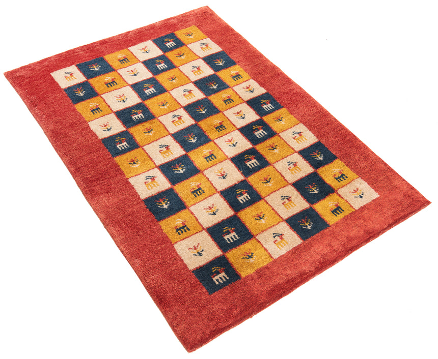 Gabbeh Persian Rug | 125 x 89 cm