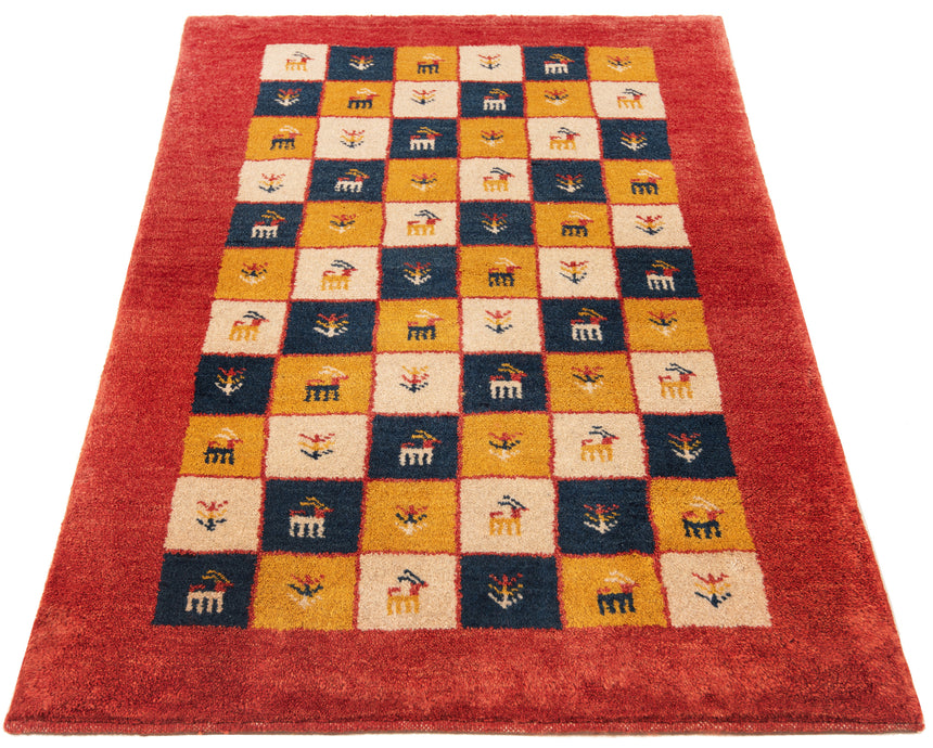 Gabbeh Persian Rug | 125 x 89 cm