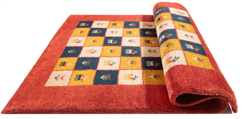 Gabbeh Persian Rug | 125 x 89 cm