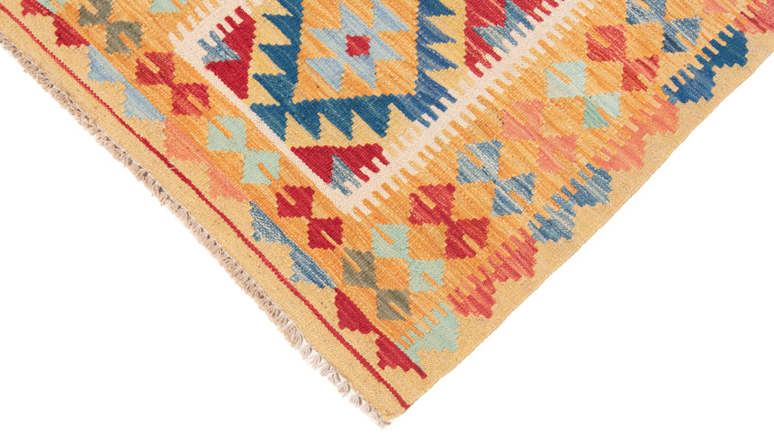 Kilim afgano | 206 x 78 cm