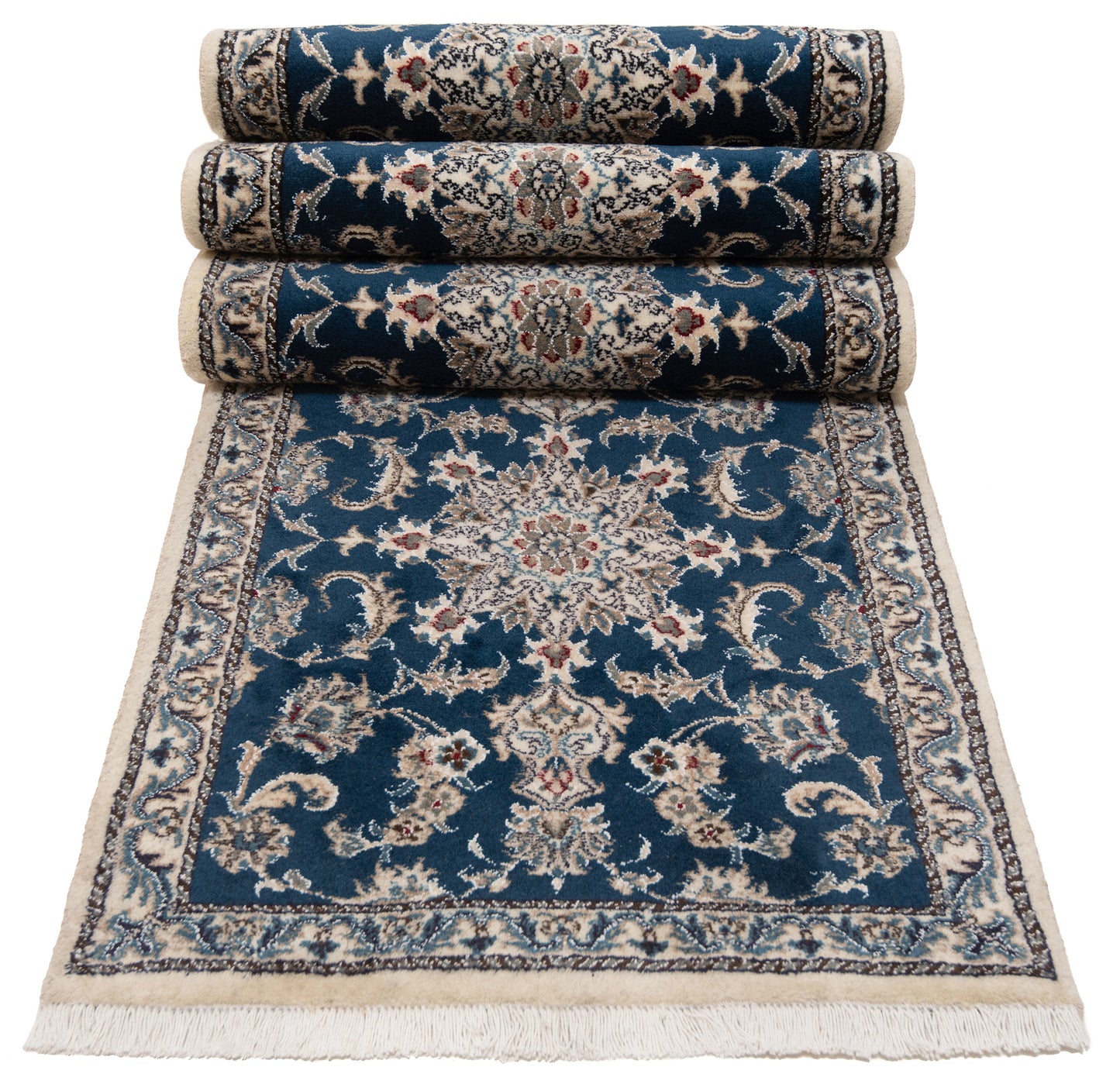 Alfombra persa Nain | 390 x 77 cm