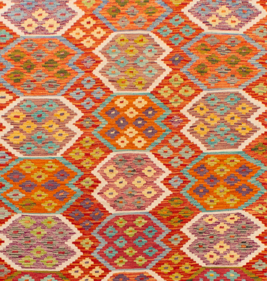Kilim afgano | 306 x 199 cm