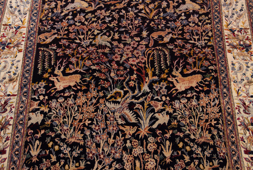 Alfombra Persa Nain Antigua | 238 x 154 cm