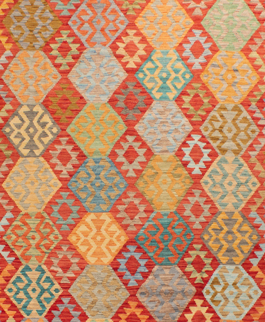 Afghan Kilim | 340 x 252 cm