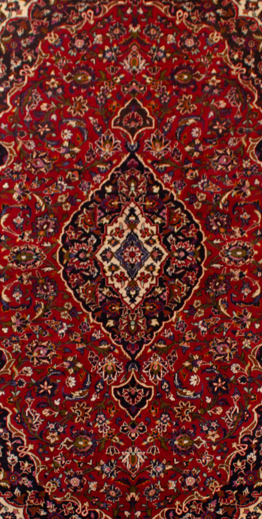 Alfombra Persa Kashan | 318 x 205 cm