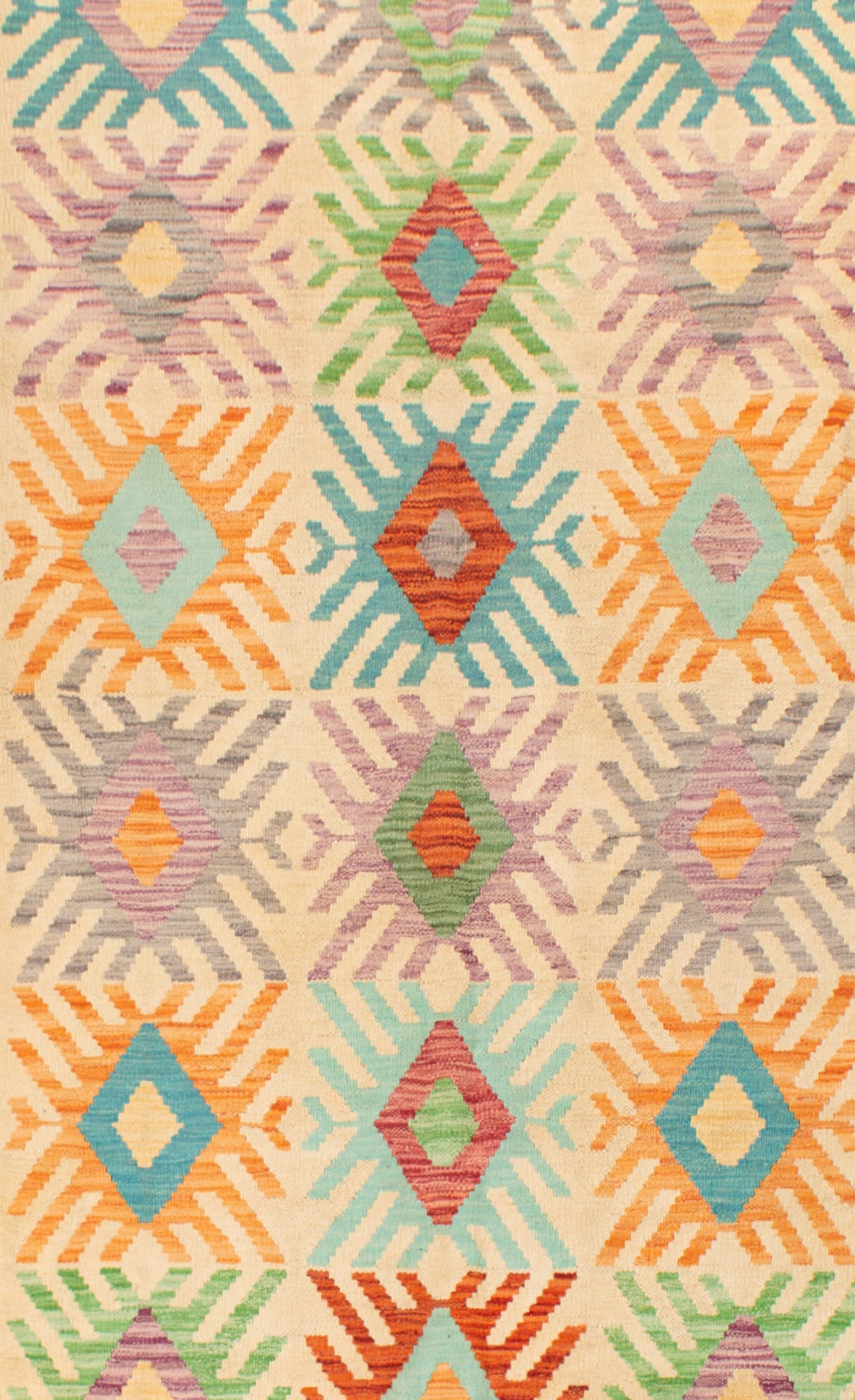 Afghan Kilim | 251 x 174 cm