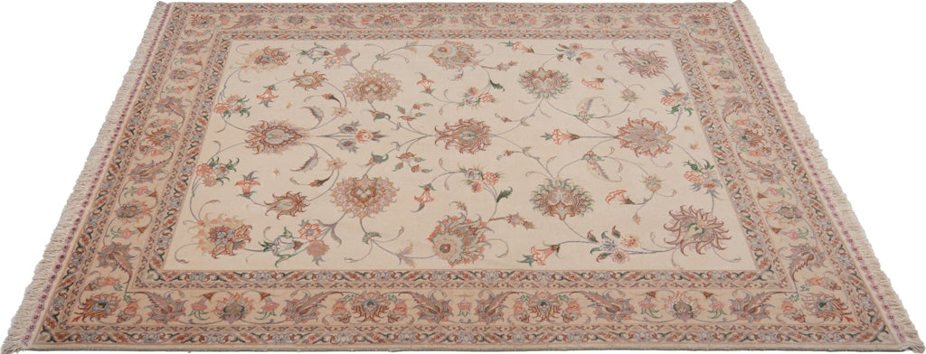 Alfombra persa Tabriz 50Raj | 202 x 150 cm