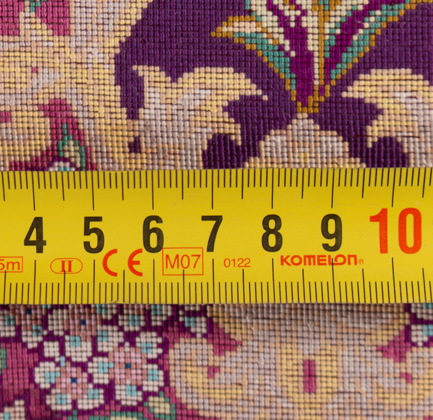 Qom Persian Rug | 101 x 29 cm