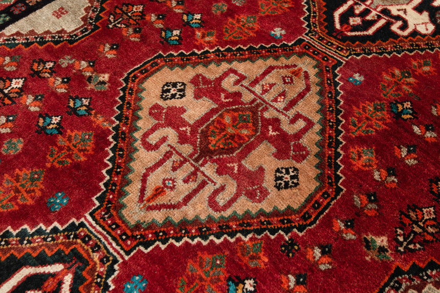 Alfombra persiana Shiraz | 261 x 96 cm