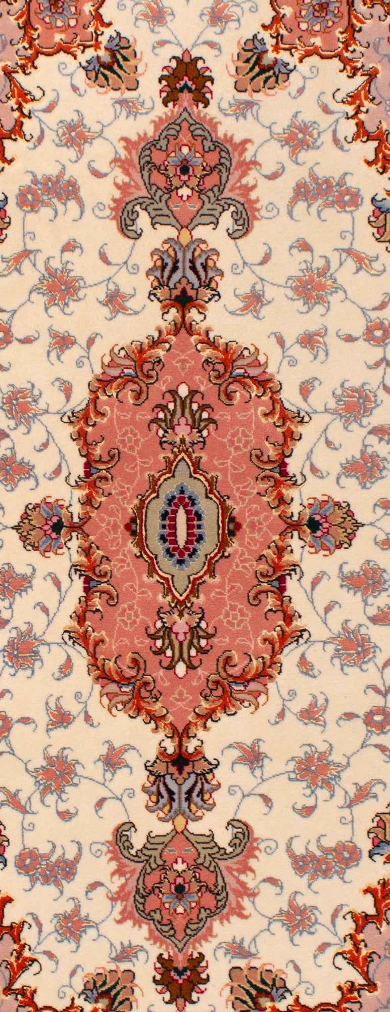 Alfombra Persa Tabriz 50Raj | 159 x 72 cm