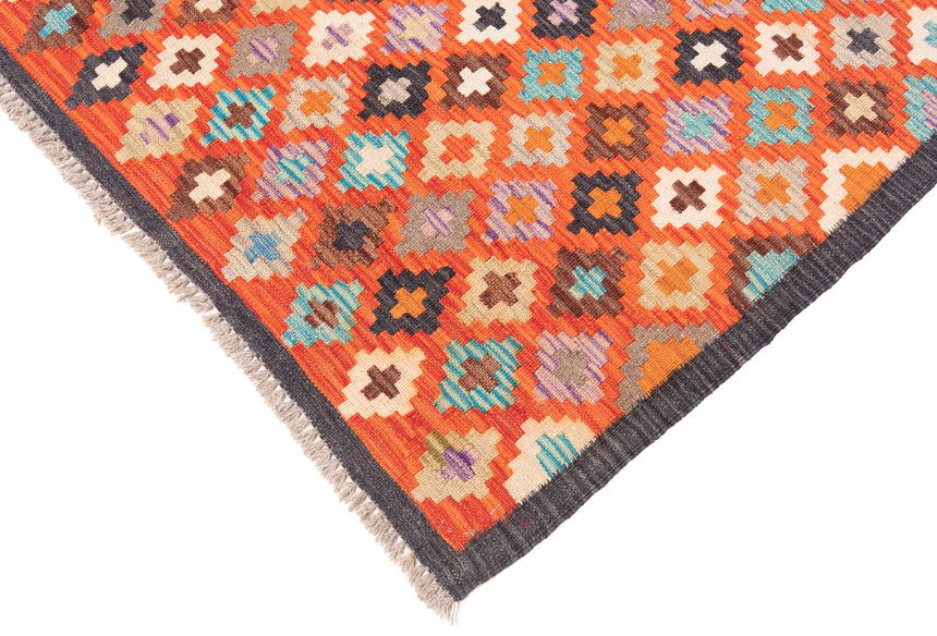 Kilim afghano | 294 x 87 cm