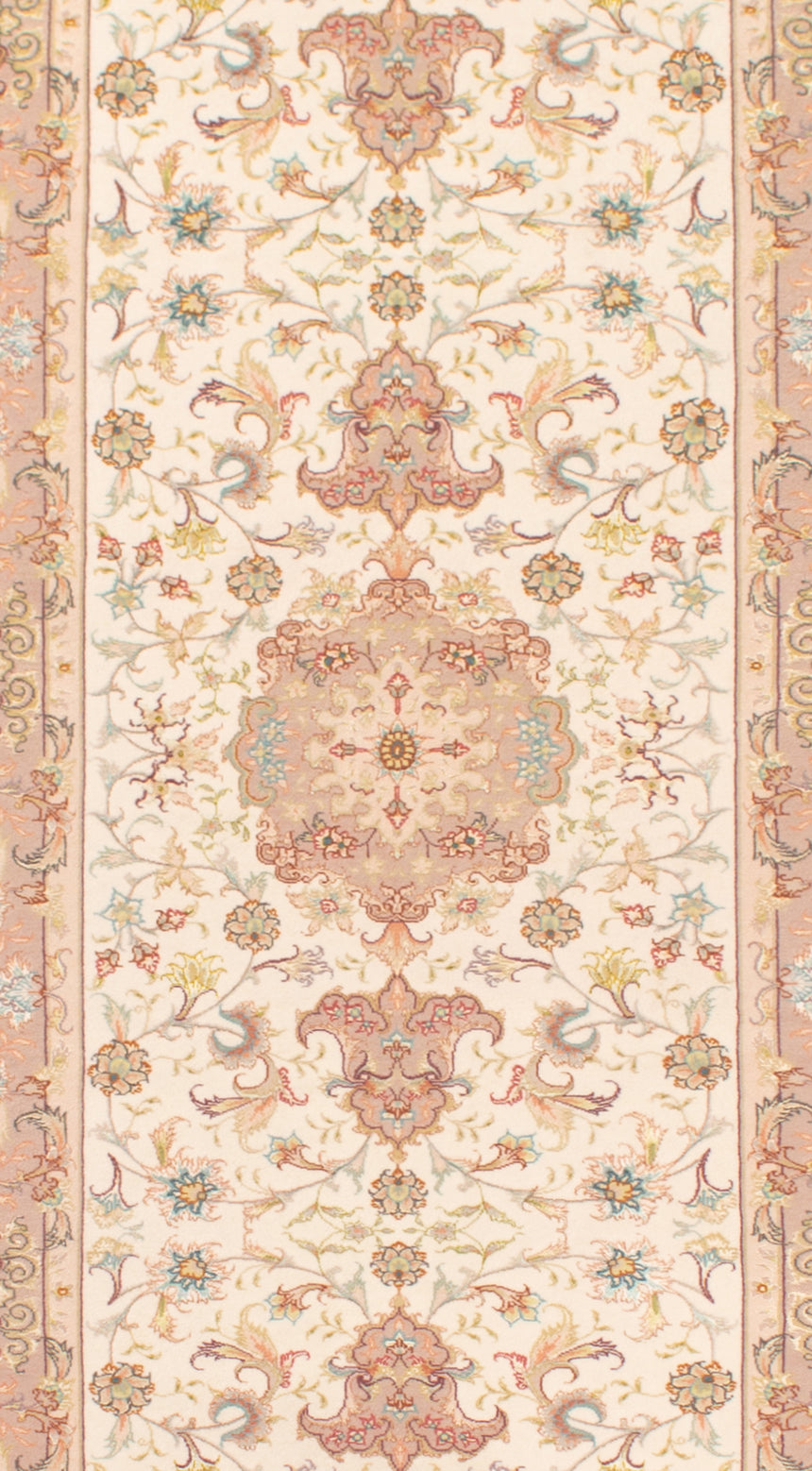 Alfombra Persa Tabriz 50Raj | 325 x 83 cm