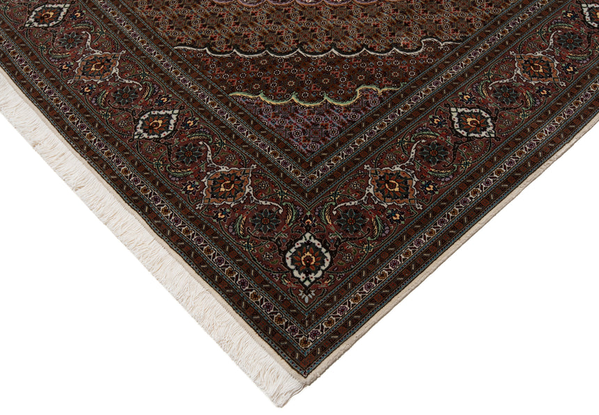 Alfombra persiana Tabriz 50Raj | 255 x 202 cm