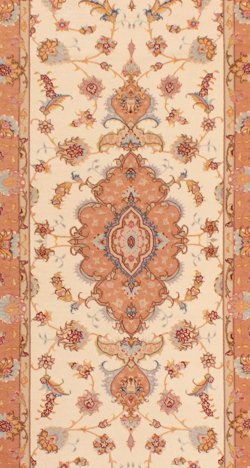 Alfombra Persa Tabriz 50Raj | 246 x 78 cm