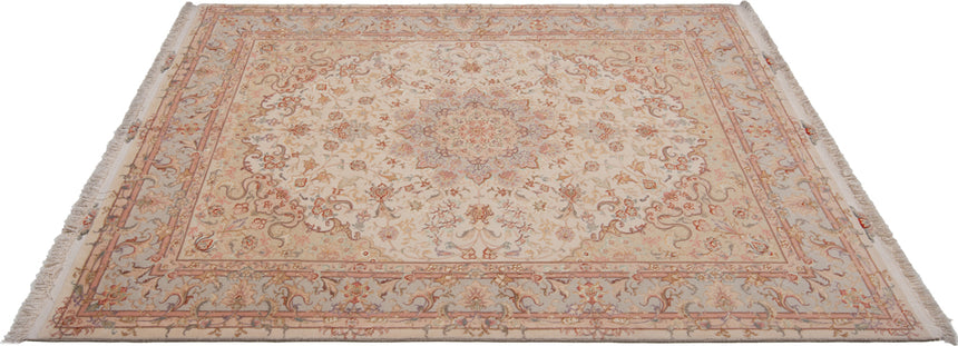 Alfombra persiana Tabriz 50Raj | 206 x 150 cm