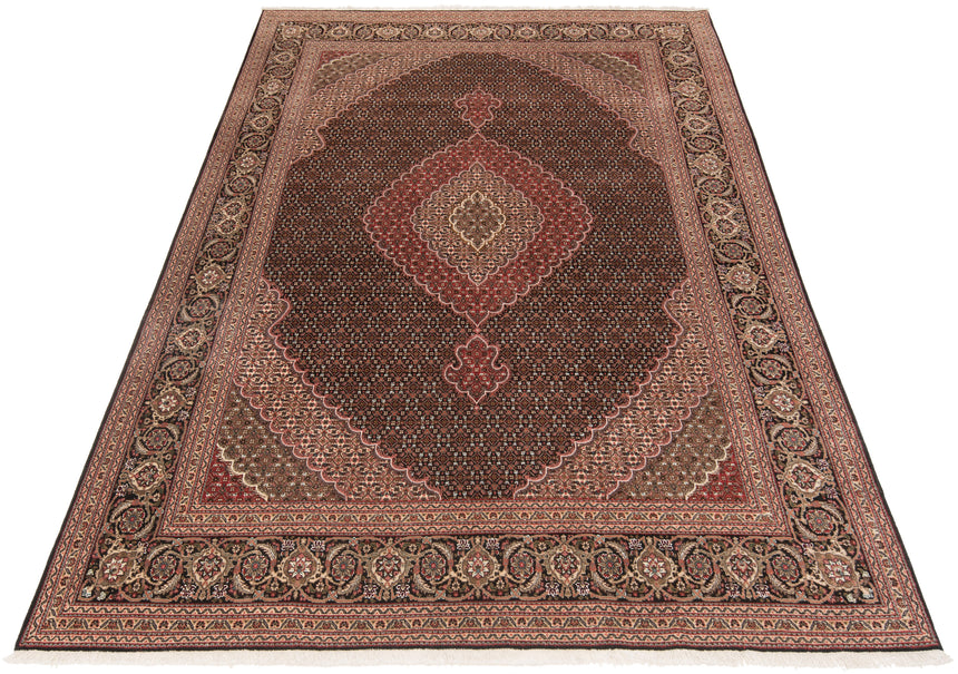 Alfombra persiana Tabriz 40 Raj | 303 x 195 cm
