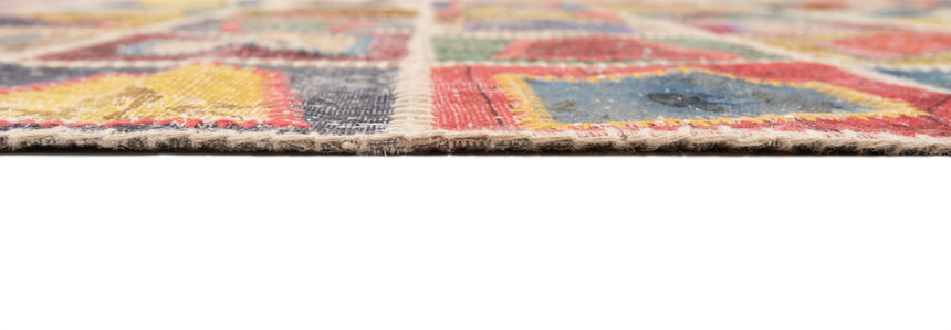 Carpetes de retalhos persas | 200 x 148 cm