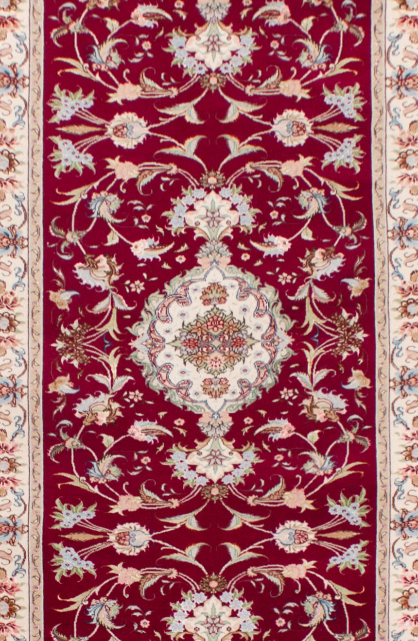 Alfombra Persa Tabriz 50Raj | 300 x 82 cm