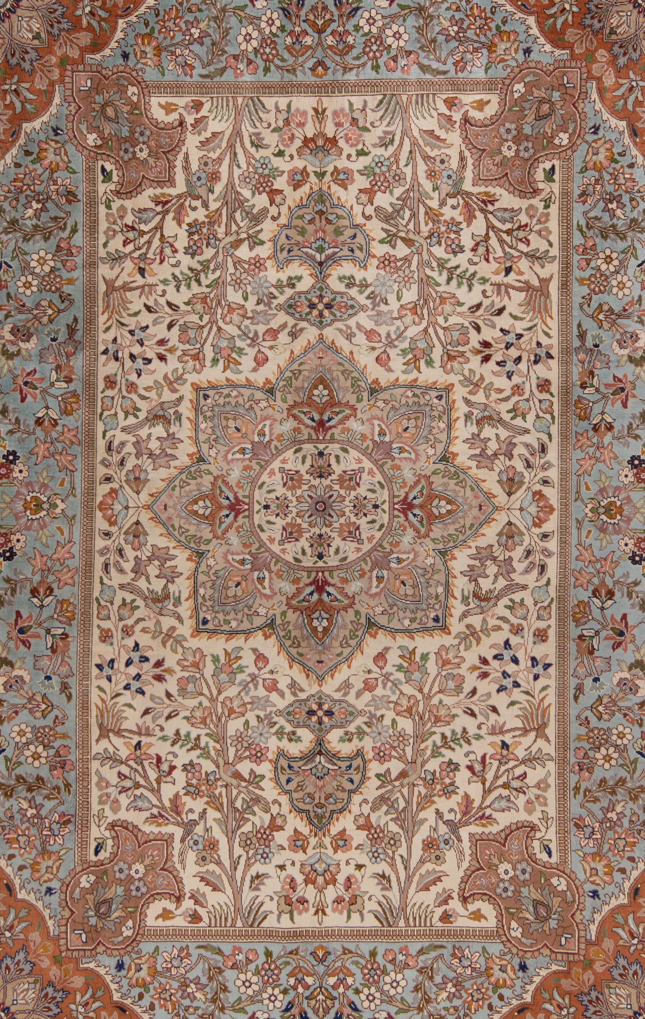 Alfombra persa Tabriz | 367 x 276 cm