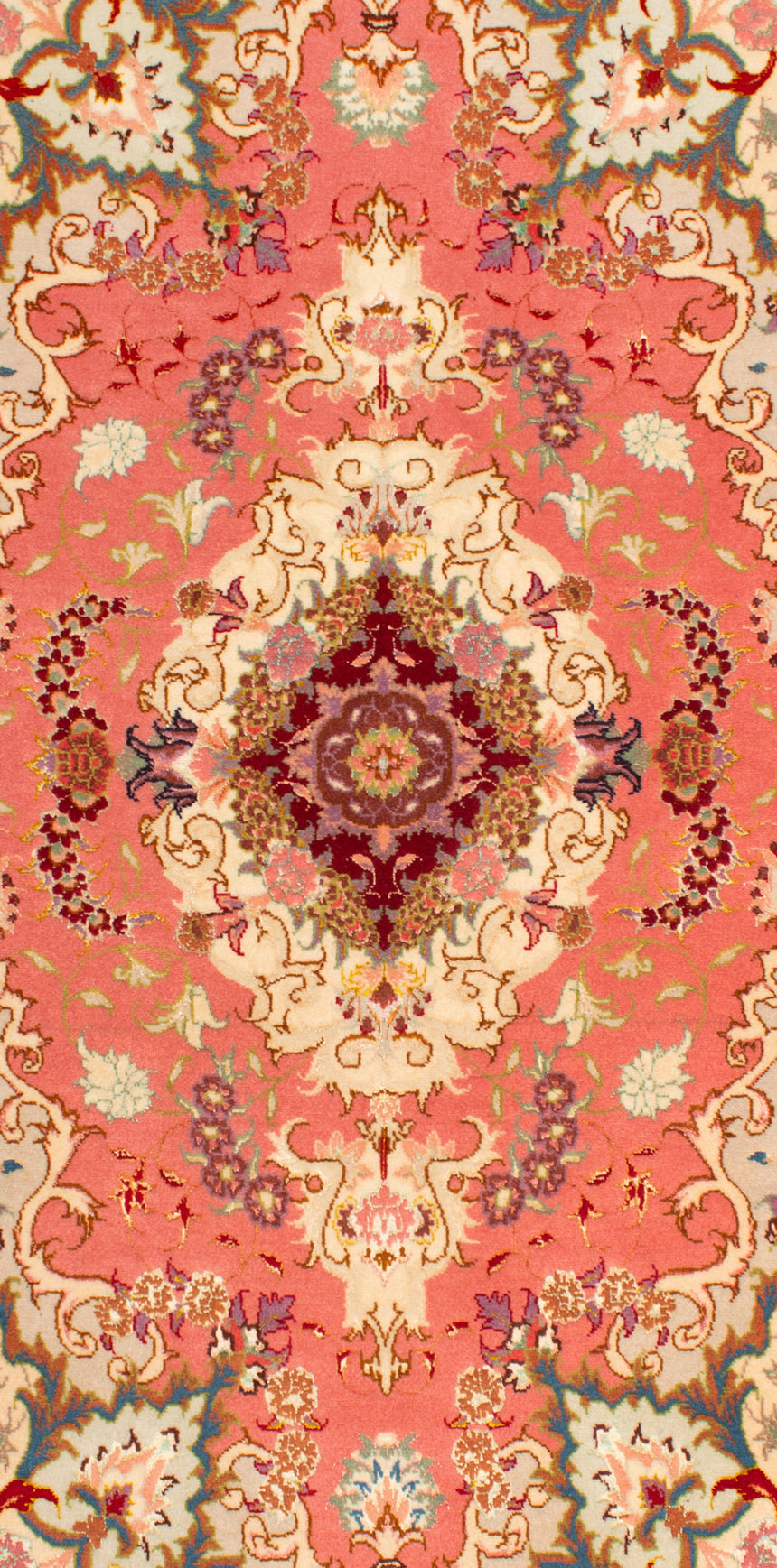 Carpetes persas Tabriz 50Raj | 125 x 74 cm