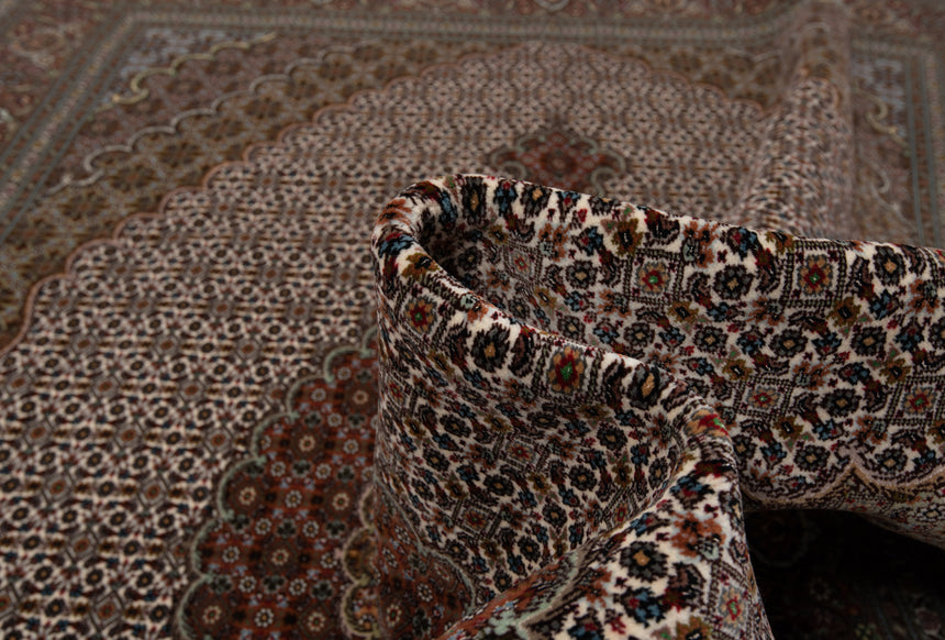 Alfombra persiana Tabriz 50Raj | 263 x 203 cm