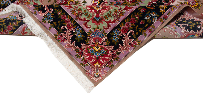 Alfombra persiana Tabriz 50Raj | 215 x 155 cm