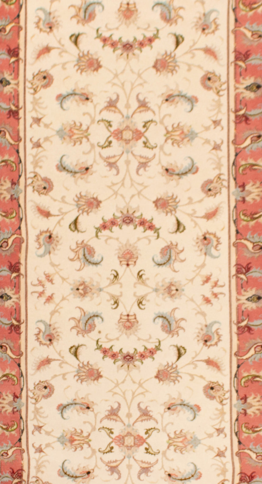 Alfombra Persa Tabriz 50Raj | 250 x 80 cm