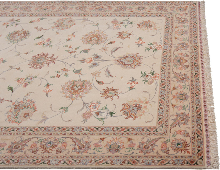 Alfombra persiana Tabriz 50Raj | 202 x 150 cm