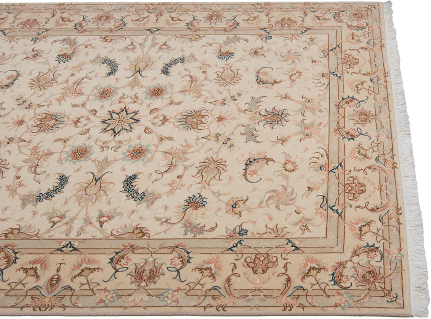 Alfombra persiana Tabriz 50Raj | 198 x 147 cm