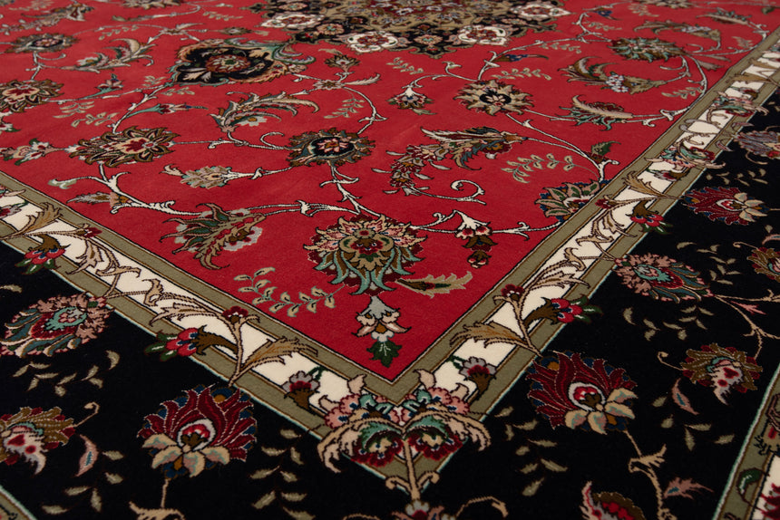 Alfombra persiana Tabriz 50Raj | 262 x 205 cm