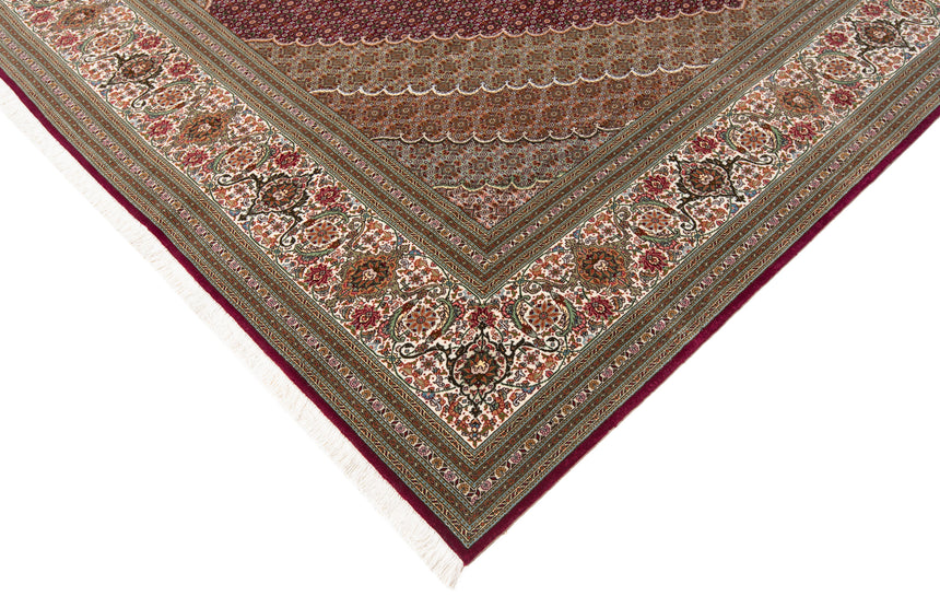 Alfombra persiana Tabriz 50Raj | 397 x 306 cm