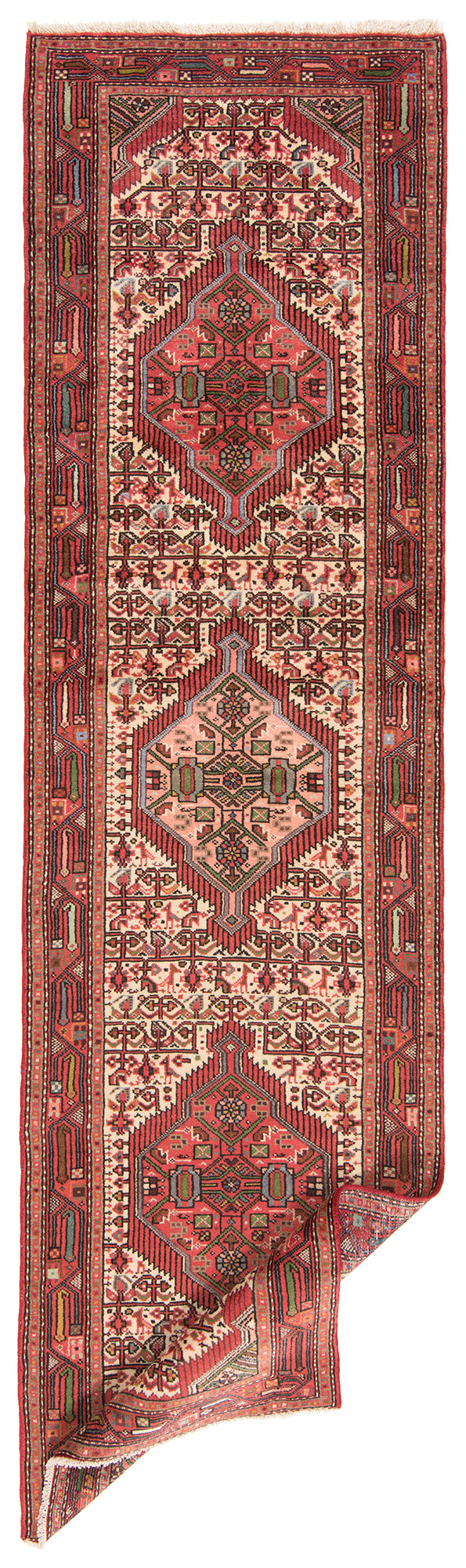 Hamedan Persian Rug | 298 x 83 cm