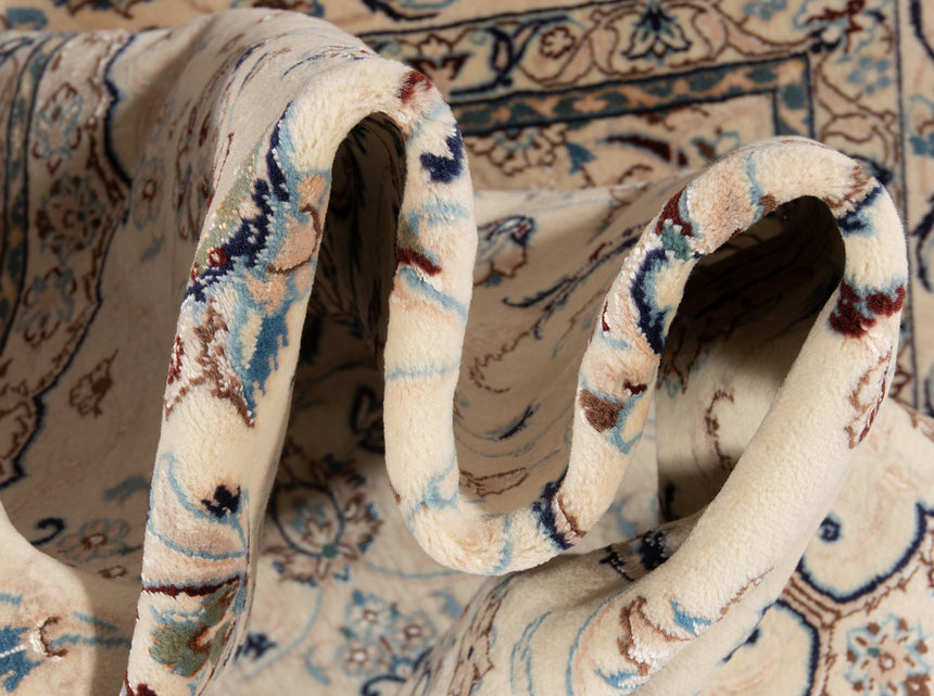 Alfombra persa Nain 9La | 308 x 204 cm