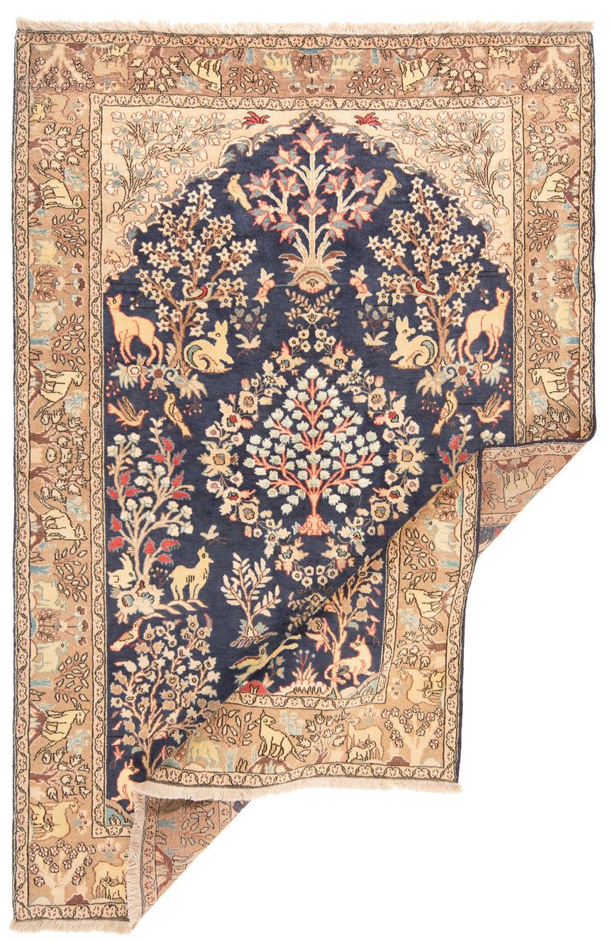 Qom Persian rug | 200 x 133 cm