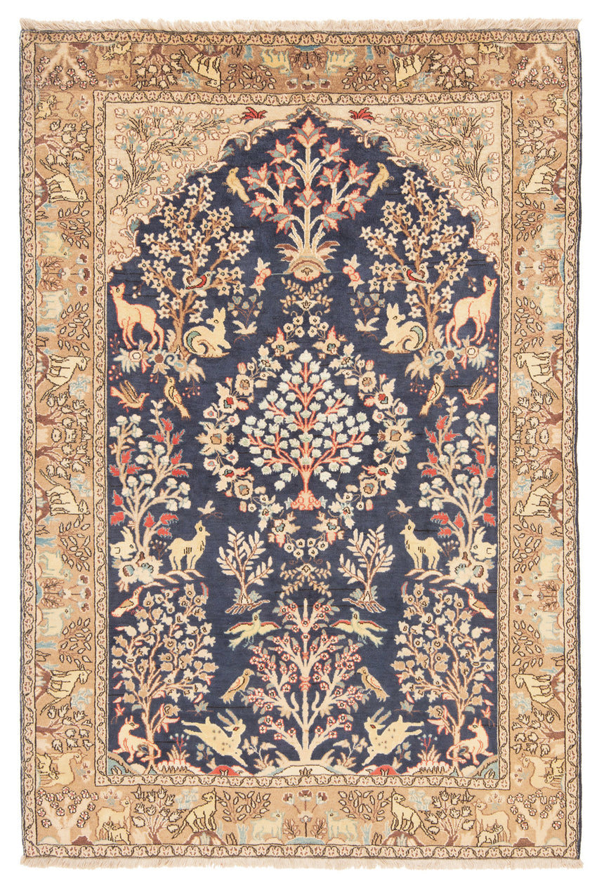 Qom Persian rug | 200 x 133 cm