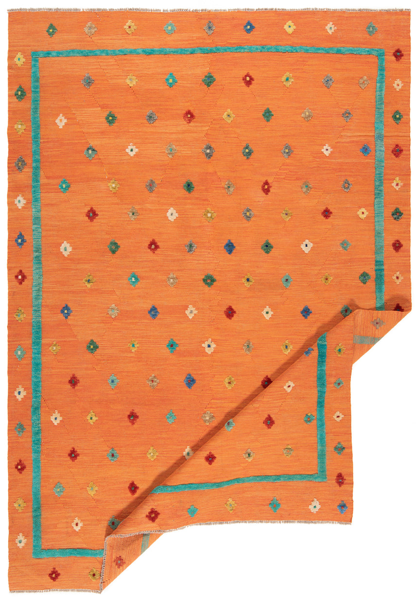 Kilim Relieve Afgano | 293 x 206 cm