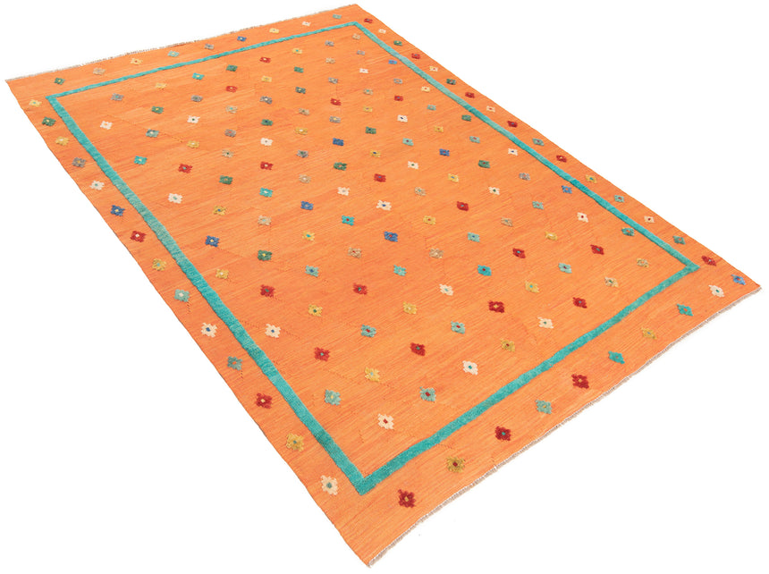 Kilim Relieve Afgano | 293 x 206 cm