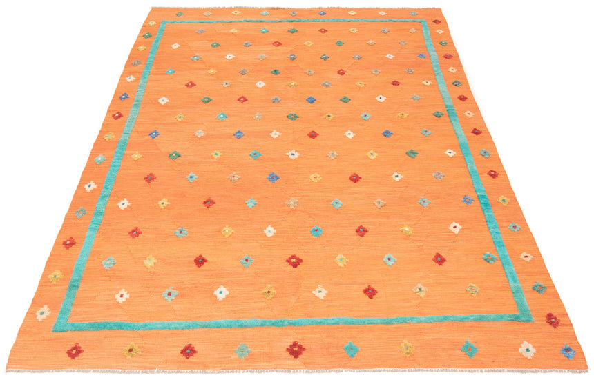 Kilim Relieve Afgano | 293 x 206 cm