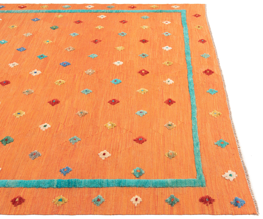 Kilim Relieve Afgano | 293 x 206 cm