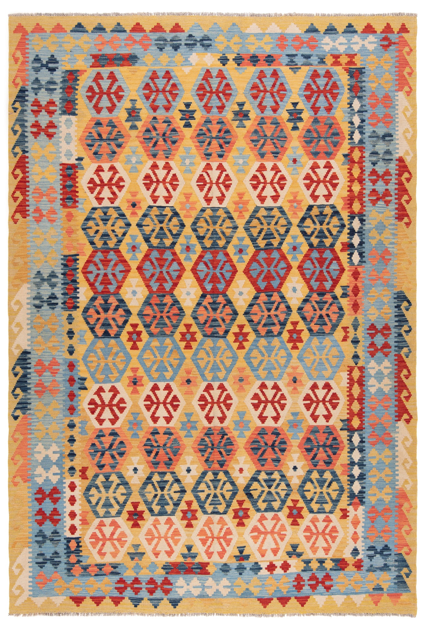 Kilim afgano | 303 x 208 cm