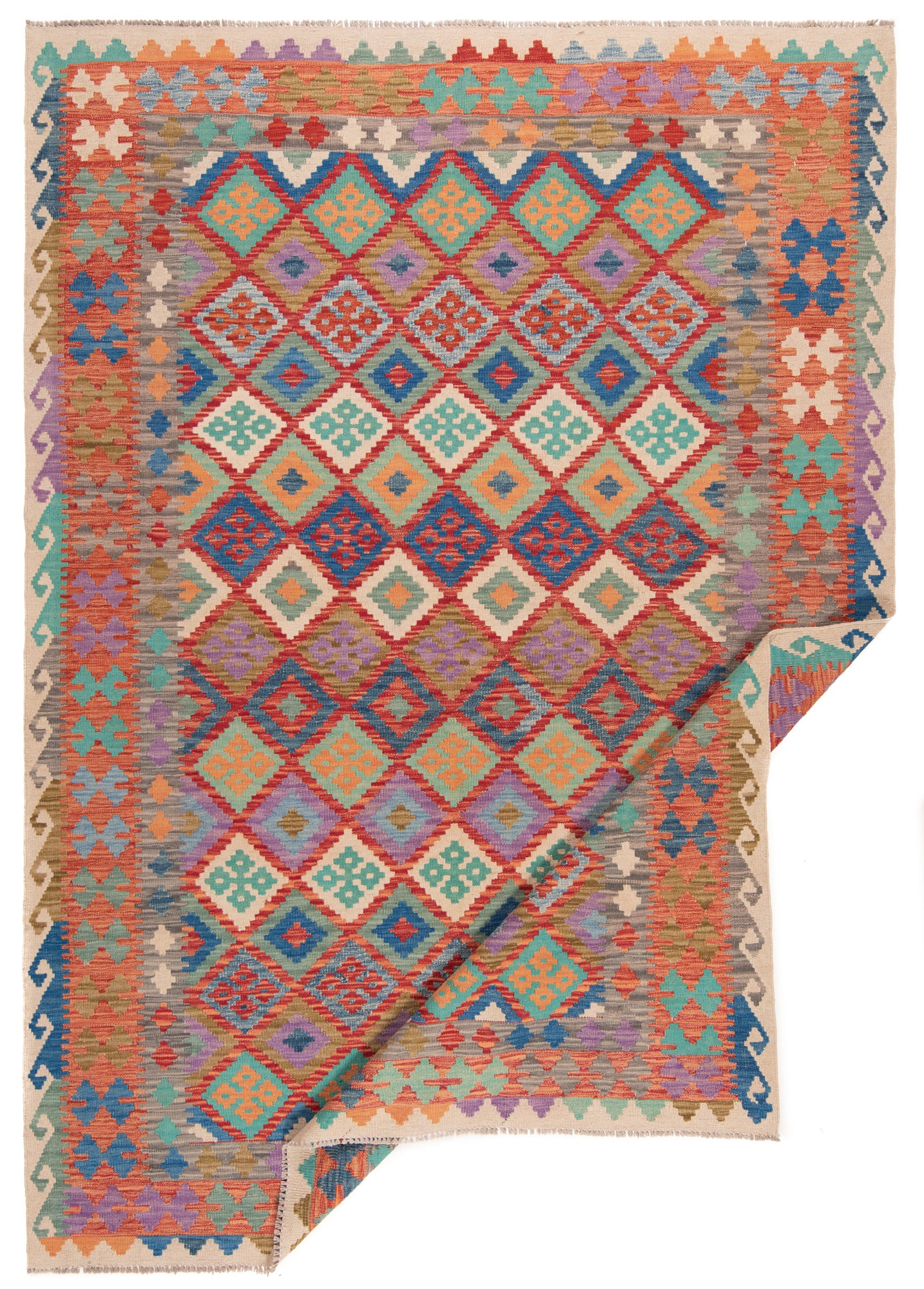 Kilim afgano | 296 x 210 cm